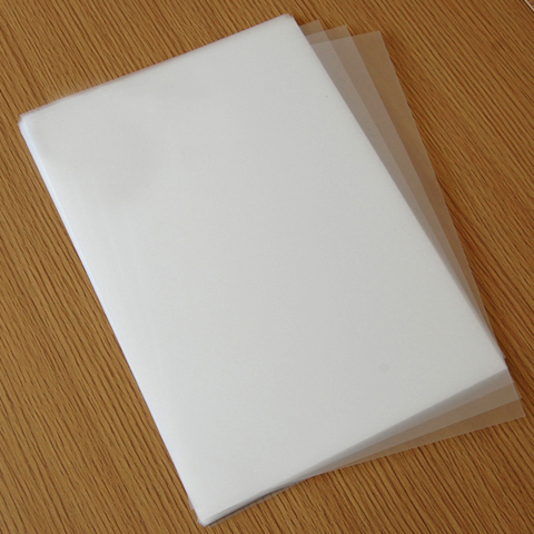 A4 Size Transparent Polycarbonate PC Material Laserable Film Sheet 0.1mm Thickness for SMART ID Card